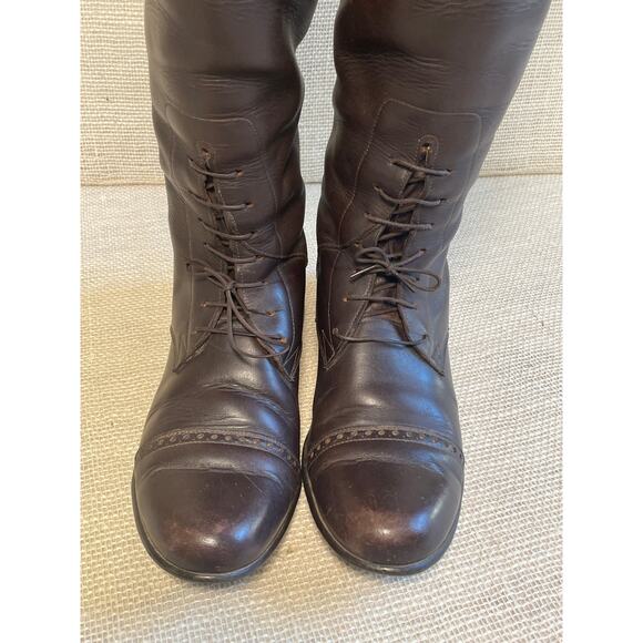 Der-Dau Riding Boots, Classic Dream Boots, Field Style, Custom, Meas. below, 7.5 - Picture 7 of 12